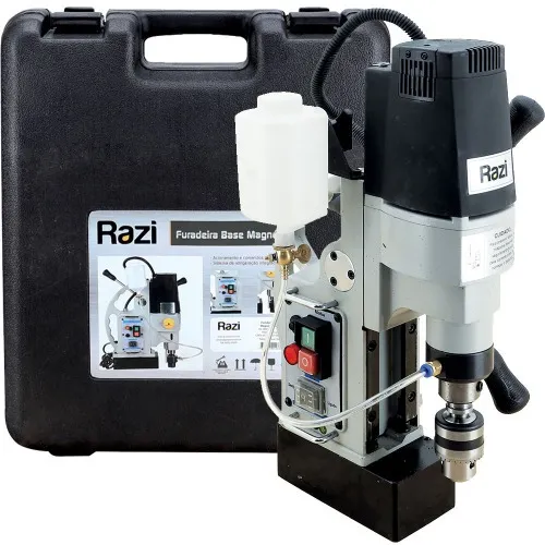 Furadeira com base magnética 900 watts rotação 650 rpm 14937 - RZ