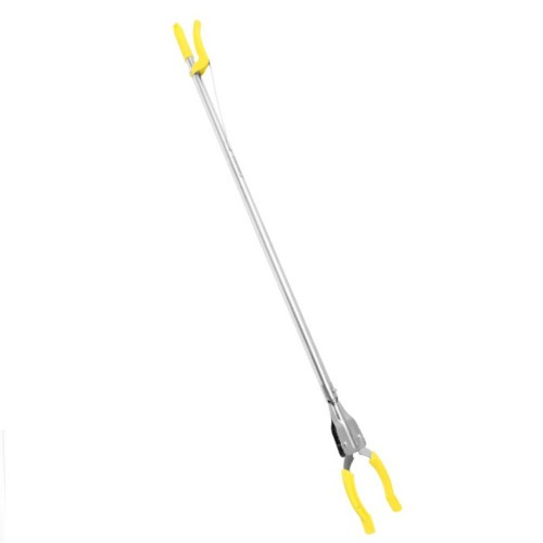Pegador de peças e objetos 930 mm com pinça antiderrapante - BOM-1536 Pegador de peças e objetos 930 mm com pinça antiderrapante - BOM-1536