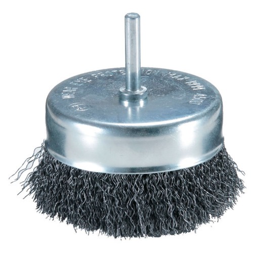 Escova de aço tipo copo arame ondulado 3.1/8 Escova de aço tipo copo arame ondulado 3.1/8