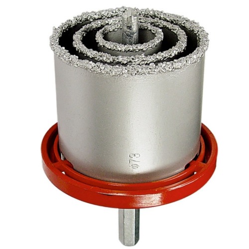 Jogo de serra copo para cerâmicas e telhas 33 a 83 mm 8 peças - 728429 Jogo de serra copo para cerâmicas e telhas 33 a 83 mm 8 peças - 728429