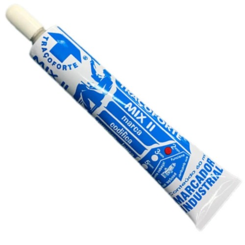 Marcador industrial traço forte 2 mm amarelo 60ml Marcador industrial traço forte 2 mm amarelo 60ml