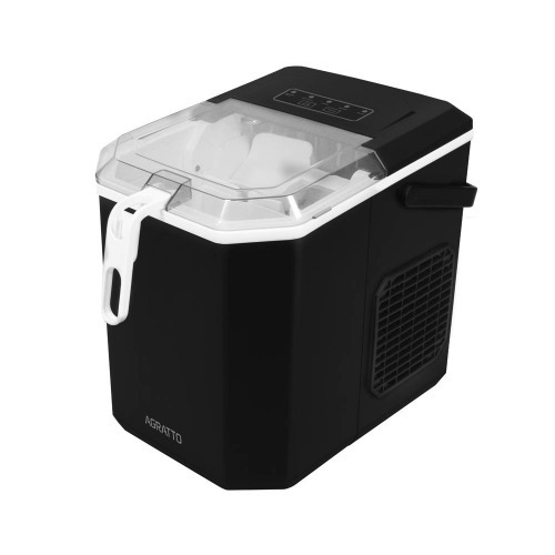 Maquina de gelo 12 Kg com sensor de cesta cheia preta - MG-02 220V Maquina de gelo 12 Kg com sensor de cesta cheia preta - MG-02 220V