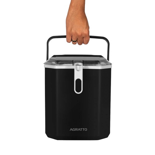 Maquina de gelo 12 Kg com sensor de cesta cheia preta - MG-02 220V Maquina de gelo 12 Kg com sensor de cesta cheia preta - MG-02 220V