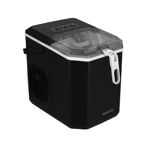 Maquina de gelo 12 Kg com sensor de cesta cheia preta - MG-02 220V Maquina de gelo 12 Kg com sensor de cesta cheia preta - MG-02 220V