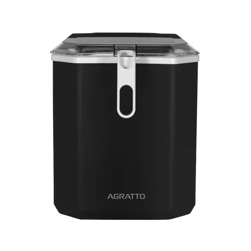 Maquina de gelo 12 Kg com sensor de cesta cheia preta - MG-01  110V