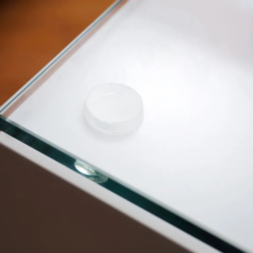 Protetor adesivo anti-impacto redondo 19,1 mm com 8 unidades Protetor adesivo anti-impacto redondo 19,1 mm com 8 unidades