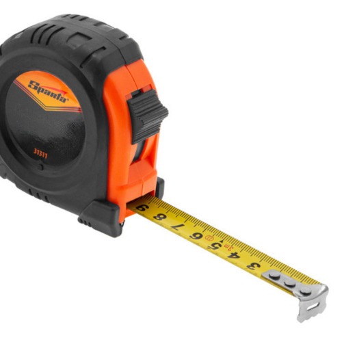 Trena emborrachada com fita de aço 16 mm x 3 m com trava - 3131155 Trena emborrachada com fita de aço 16 mm x 3 m com trava - 3131155