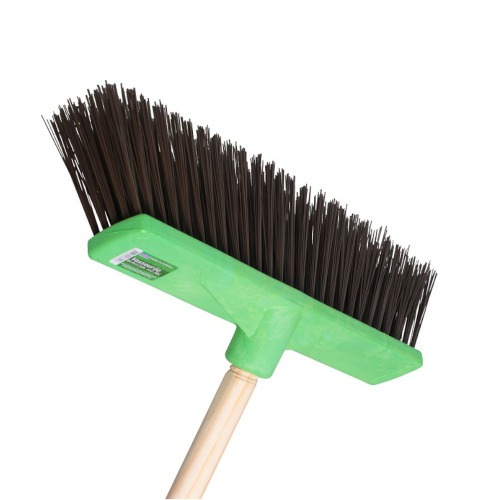 Vassoura tipo gari reforada cepa plastica 40 cm