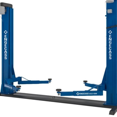 Elevador automotivo 4,2T lubrificação a óleo azul trifásico - ECO 4200 Elevador automotivo 4,2T lubrificação a óleo azul trifásico - ECO 4200