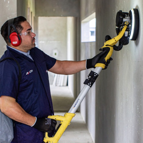 Lixadeira de parede e teto com luz led 225 mm 750w - MLP 750H LED  220V Lixadeira de parede e teto com luz led 225 mm 750w - MLP 750H LED  220V