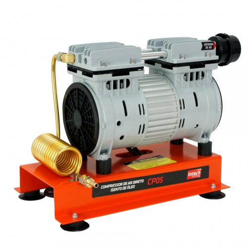 Compressor de ar direto 5,33 ps 1 hp isento de leo - CP05  220V
