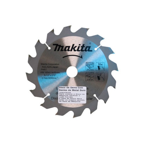 Disco de serra metal duro 185 x 20 mm para madeira 24 dentes 