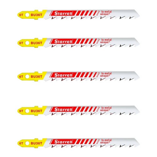 Lmina para serra tico tico 75 mm 6 dentes 5 peas - BU36T