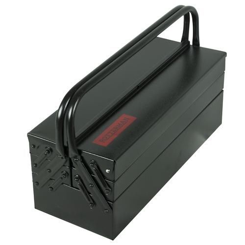 Caixa para ferramentas sanfonada com 5 gavetas e ala 