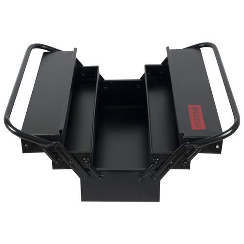 Caixa para ferramentas sanfonada com 5 gavetas e ala 