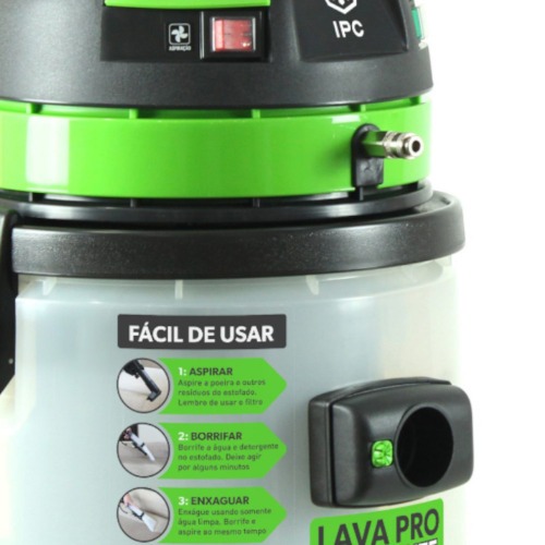 Extratora de carpete e Aspirador 27L 1200W Lava PRO Lite - EP127  220V