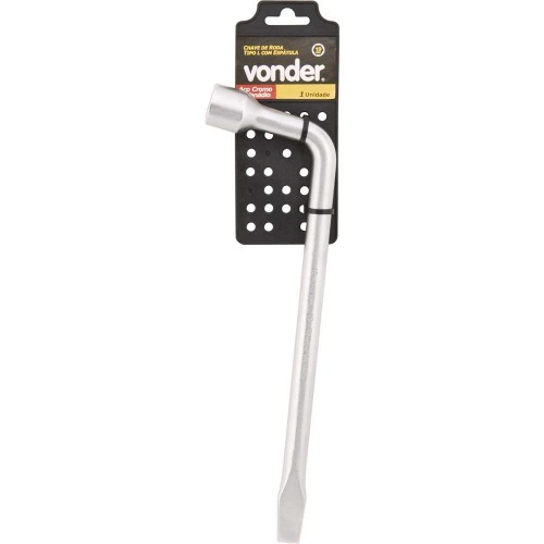 Chave de roda 19 mm em L com esp�tula