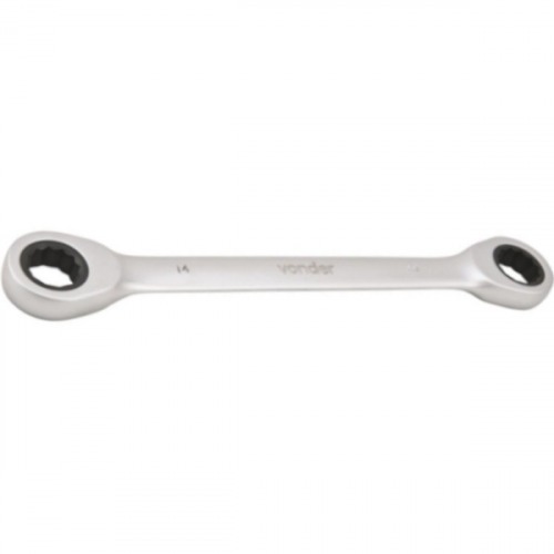 Chave estrela com catraca 10 x 11 mm ao cromo vandio