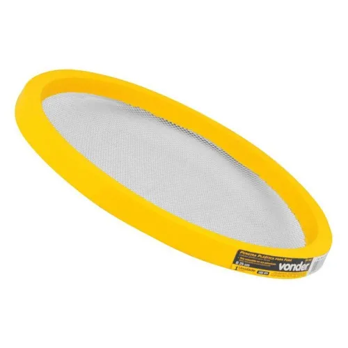 Peneira em plástico para fuba 25 cm