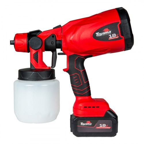 Pistola de pintura a bateria 18V 2Ah Brushless  - TBT18SG800-K2  110V/220V Pistola de pintura a bateria 18V 2Ah Brushless  - TBT18SG800-K2  110V/220V