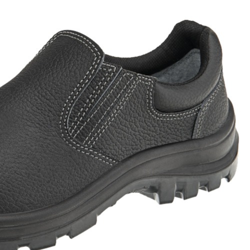 Sapato de segurana bidensidade em couro com elstico - Vulcaflex