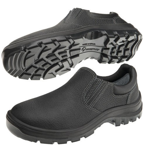 Sapato de segurana bidensidade em couro com elstico - Vulcaflex