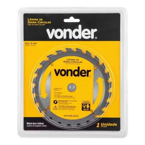 Disco de serra para madeira 140 x 16 mm 24 dentes