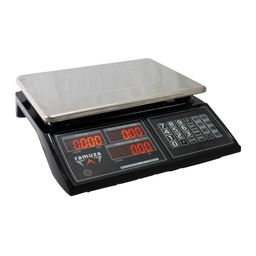 Balana digital computadora a bateria 31Kg x 5g display Led - DCRC  110V/220V