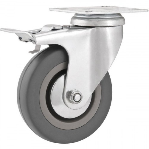 Rod�zio girat�rio de borracha e PVC 2