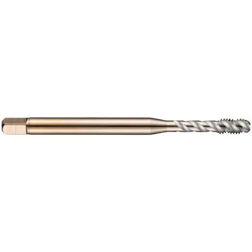 Macho máquina aço rápido canal helicoidal M3 x 0,5 mm DIN 371 - EX00M3