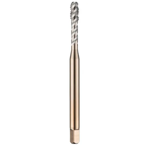 Macho máquina aço rápido canal helicoidal M3 x 0,5 mm DIN 371 - EX00M3