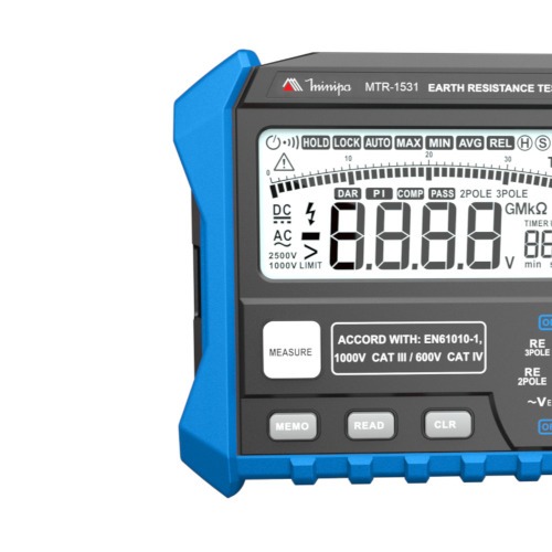 Terr�metro digital port�til CAT IV 600V -  MTR-1531