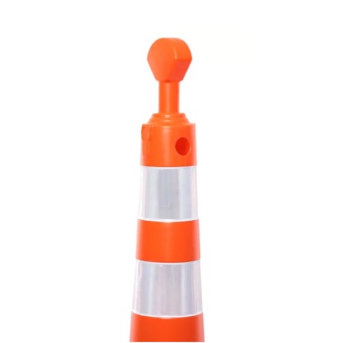 Cone balizador refletivo tipo T 1,14 m 5 kg laranja - T-TOP Cone balizador refletivo tipo T 1,14 m 5 kg laranja - T-TOP