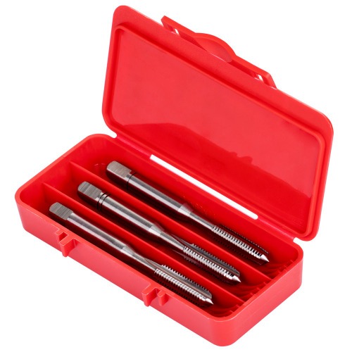 Jogo de macho manual aço rápido M5 x 0,80 mm com 3 peças - E559M5NO8 Jogo de macho manual aço rápido M5 x 0,80 mm com 3 peças - E559M5NO8