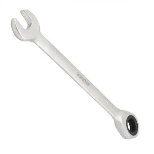 Chave combinada com catraca 17 mm aço cromo vanádio
