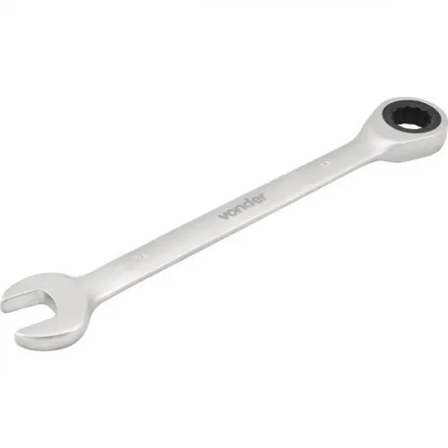Chave combinada com catraca 17 mm aço cromo vanádio