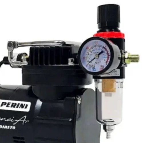 Compressor de ar direto 23L/min 1/5 hp com filtro regulador 24614 - SilenciAr  220V