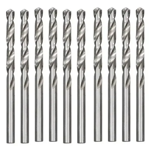 Broca de aço rápido para metal 3,5 mm DIN 338 com 10 peças - 715359