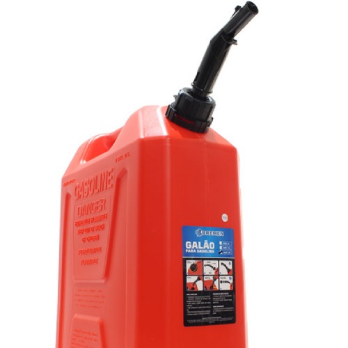 Galão para transferência de gasolina antigotejante 20L - 10498 Galão para transferência de gasolina antigotejante 20L - 10498