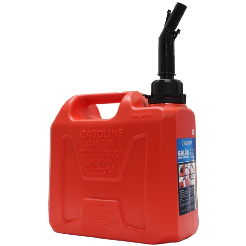 Galão para transferência de gasolina antigotejante 5L - 10496 Galão para transferência de gasolina antigotejante 5L - 10496