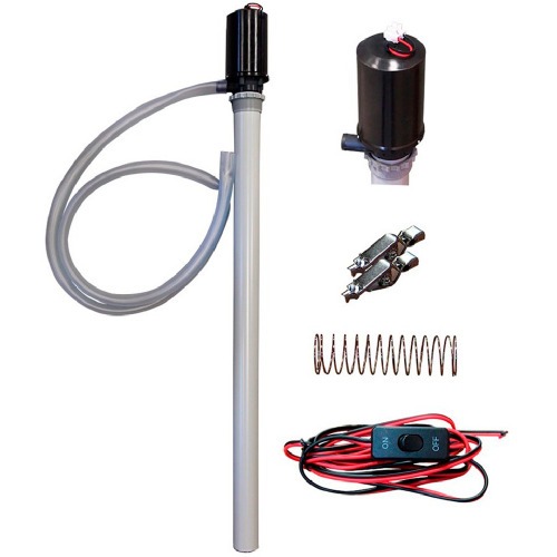 Bomba 12V para transferência de óleo diesel para tambor 200L - 5981 Bomba 12V para transferência de óleo diesel para tambor 200L - 5981