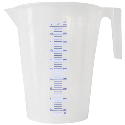 Jarra graduada 5L polipropileno Jarra graduada 5L polipropileno