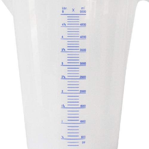 Jarra graduada 5L polipropileno Jarra graduada 5L polipropileno