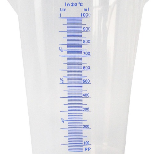 Jarra graduada 1L polipropileno