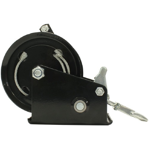 Guincho manual catracado 540 kg cabo de aço 4,64 mm x 10 m Guincho manual catracado 540 kg cabo de aço 4,64 mm x 10 m