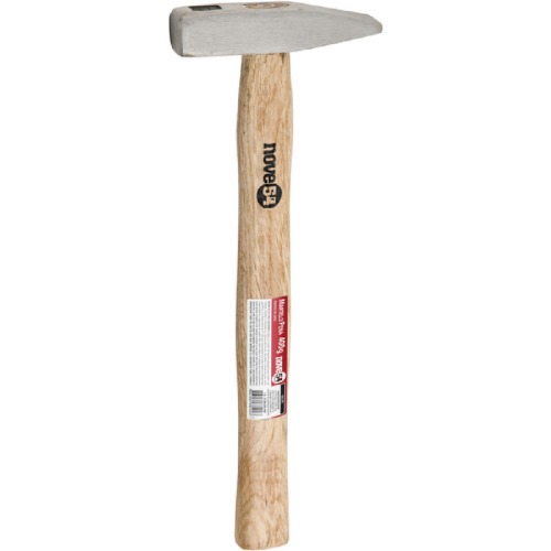 Martelo pena em a�o forjado com cabo de madeira 500g