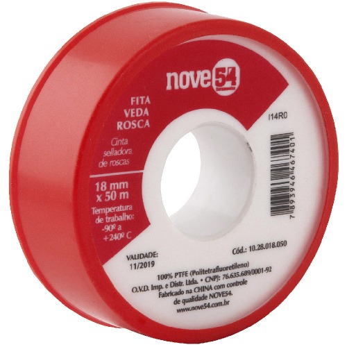 Fita veda rosca 18 mm x 50 m 
