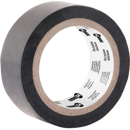 Fita isolante preta 19 mm x 20 m Fita isolante preta 19 mm x 20 m