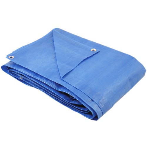 Lona de polietileno azul impermeável 2 x 2 m Lona de polietileno azul impermeável 2 x 2 m
