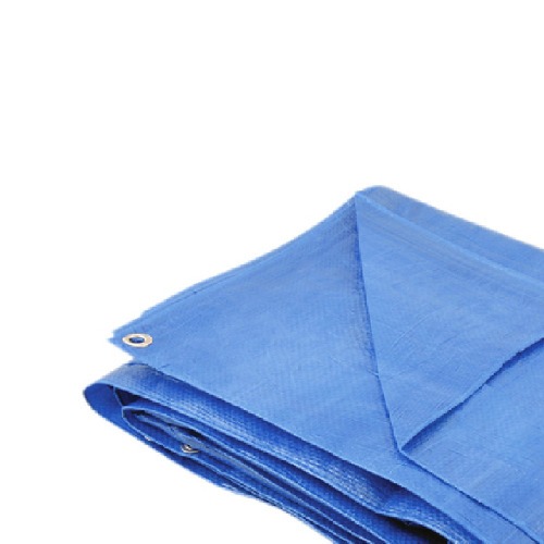 Lona de polietileno azul impermeável 2 x 2 m Lona de polietileno azul impermeável 2 x 2 m